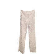 Pantalone in pizzo White Wise