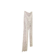 Pantalone in pizzo White Wise