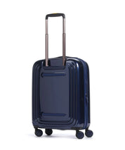 Mandarina Duck Cabin Trolley Logoduck metal travel bag, unisex carry-on luggage with logo details and sturdy design for travel.