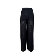 Pantaloni in maglia traforata Vicolo