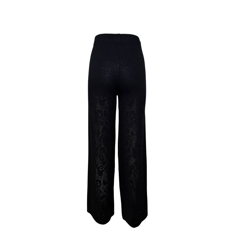 Pantaloni in maglia traforata Vicolo