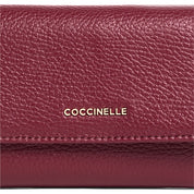 Portafoglio Metallic Soft in pelle Coccinelle
