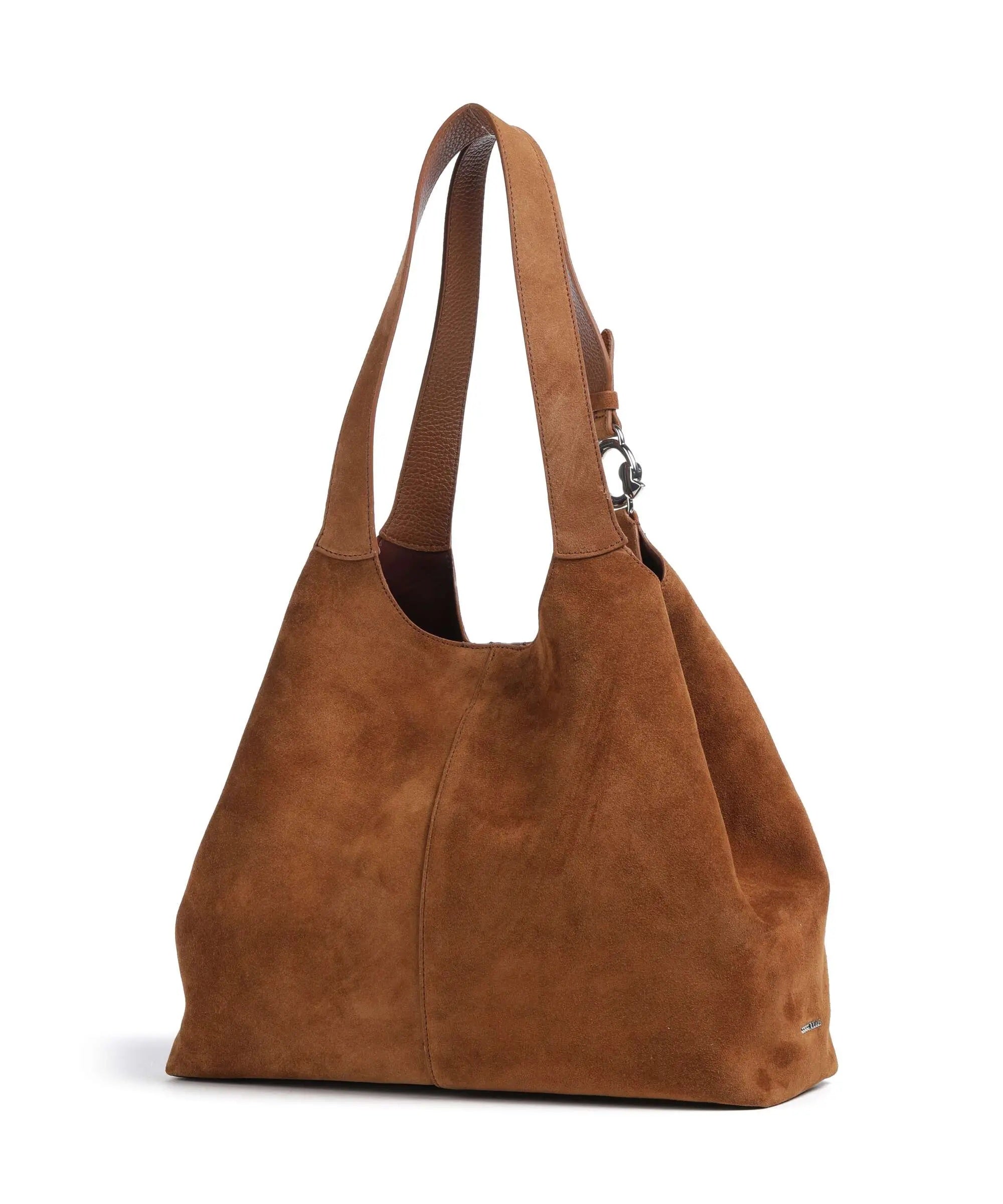 Borsa a spalla C-Easy Suede Large Coccinelle