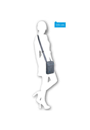 Borsello organizzato porta iPad® Mini Blue Square Piquadro - MYLILLY