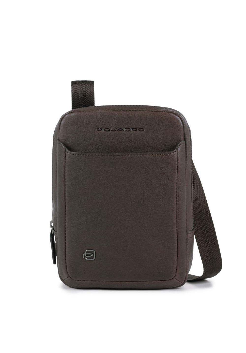 Borsello Black Square per iPad® Mini in pelle Piquadro