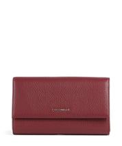 Metallic Soft wallet in Coccinelle leather