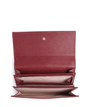 Metallic Soft wallet in Coccinelle leather