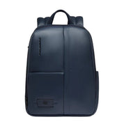 Unisex Piquadro Zaino porta PC 13" in black with multiple compartments and adjustable straps, designed for everyday use.