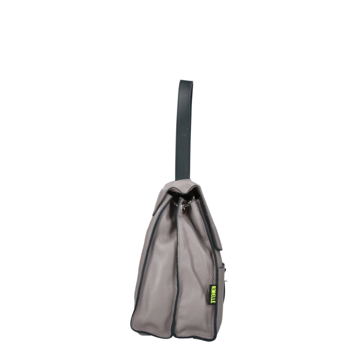 Borsa a spalla Clio Satchel L in pelle Rebelle