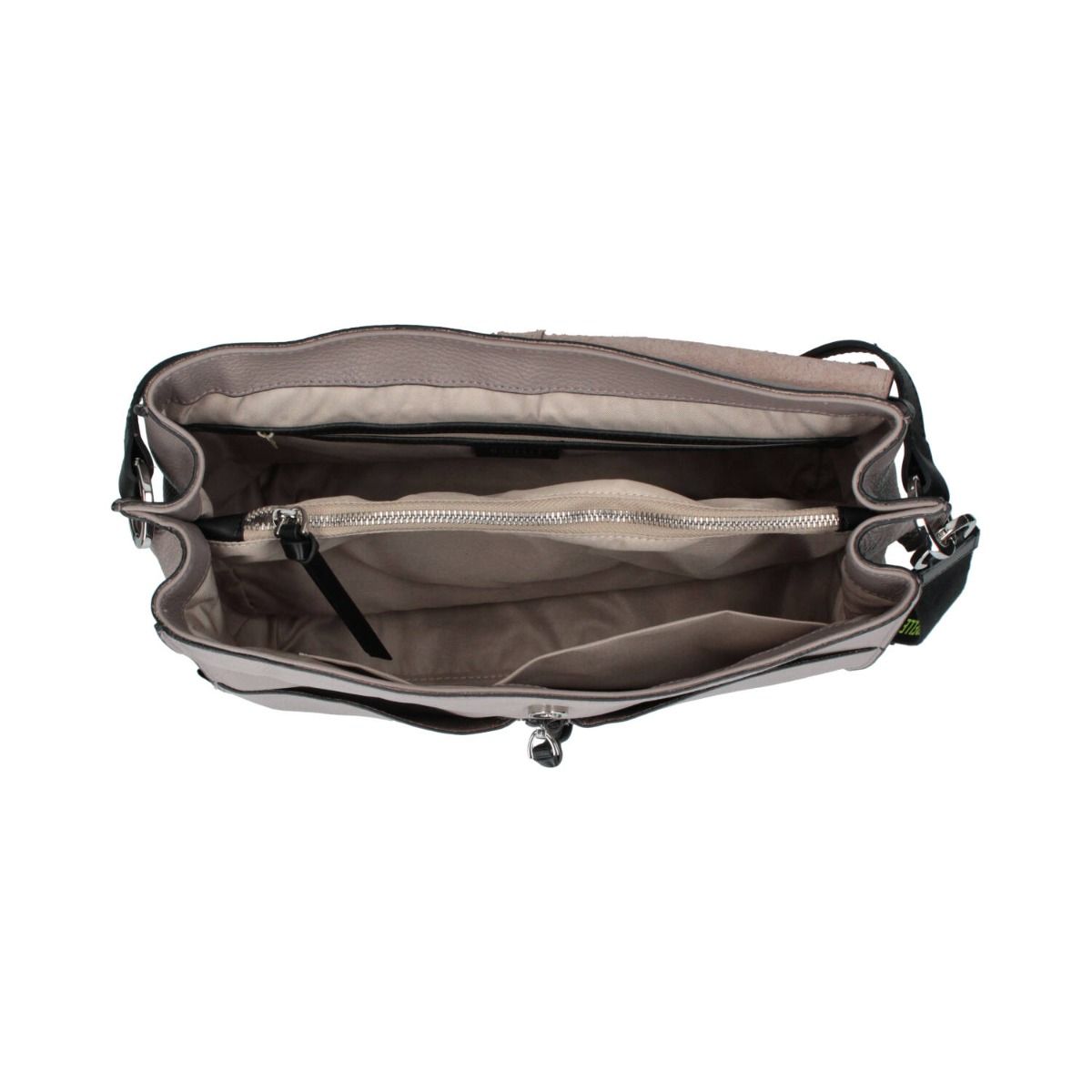 Borsa a spalla Clio Satchel L in pelle Rebelle
