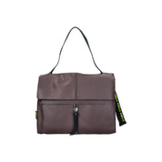 Borsa a spalla Clio Satchel L in pelle Rebelle