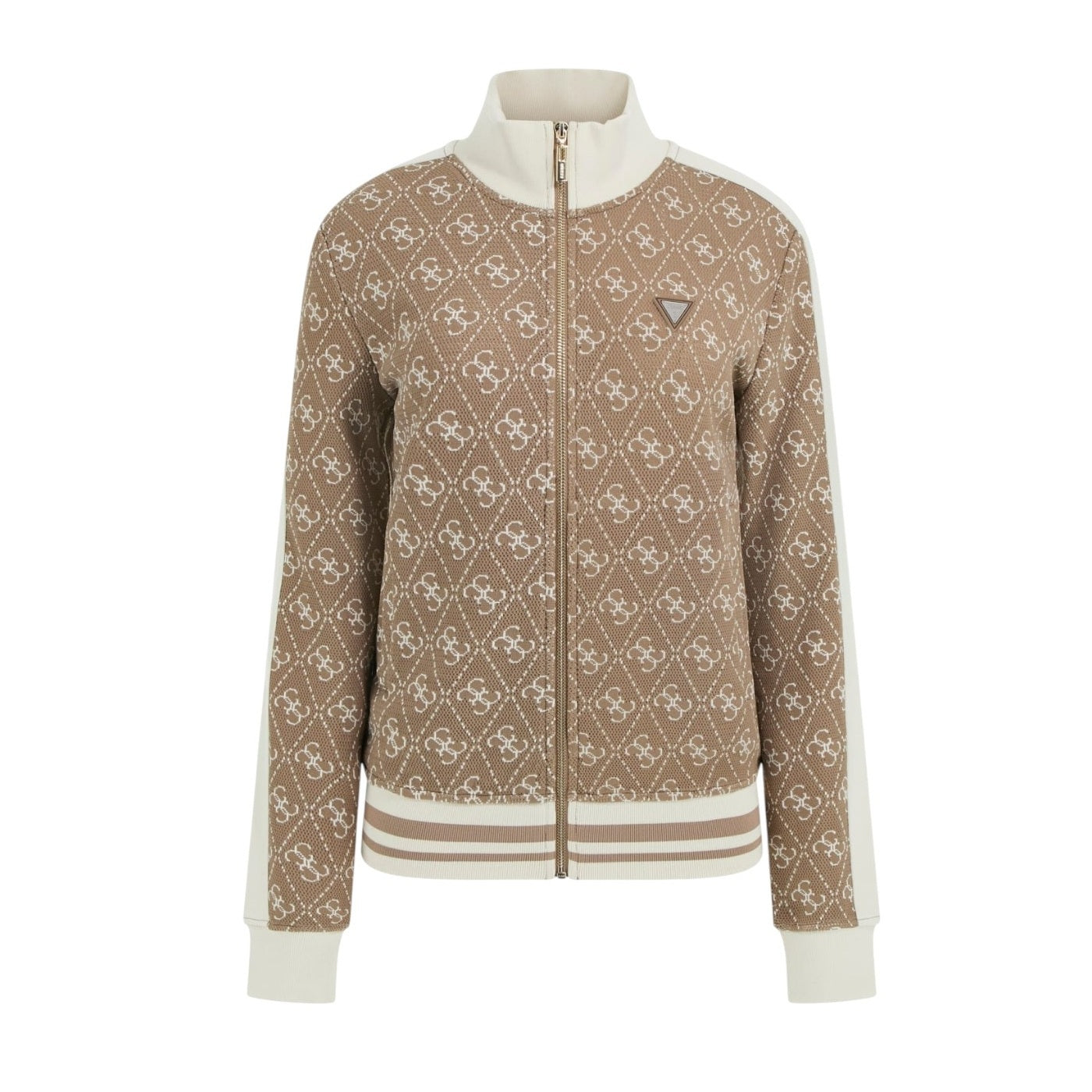 4G Rhombus Jacquard Full-zip Guess