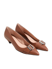 Moschino calf leather decolletè
