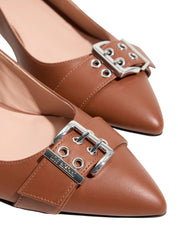 Moschino calf leather decolletè