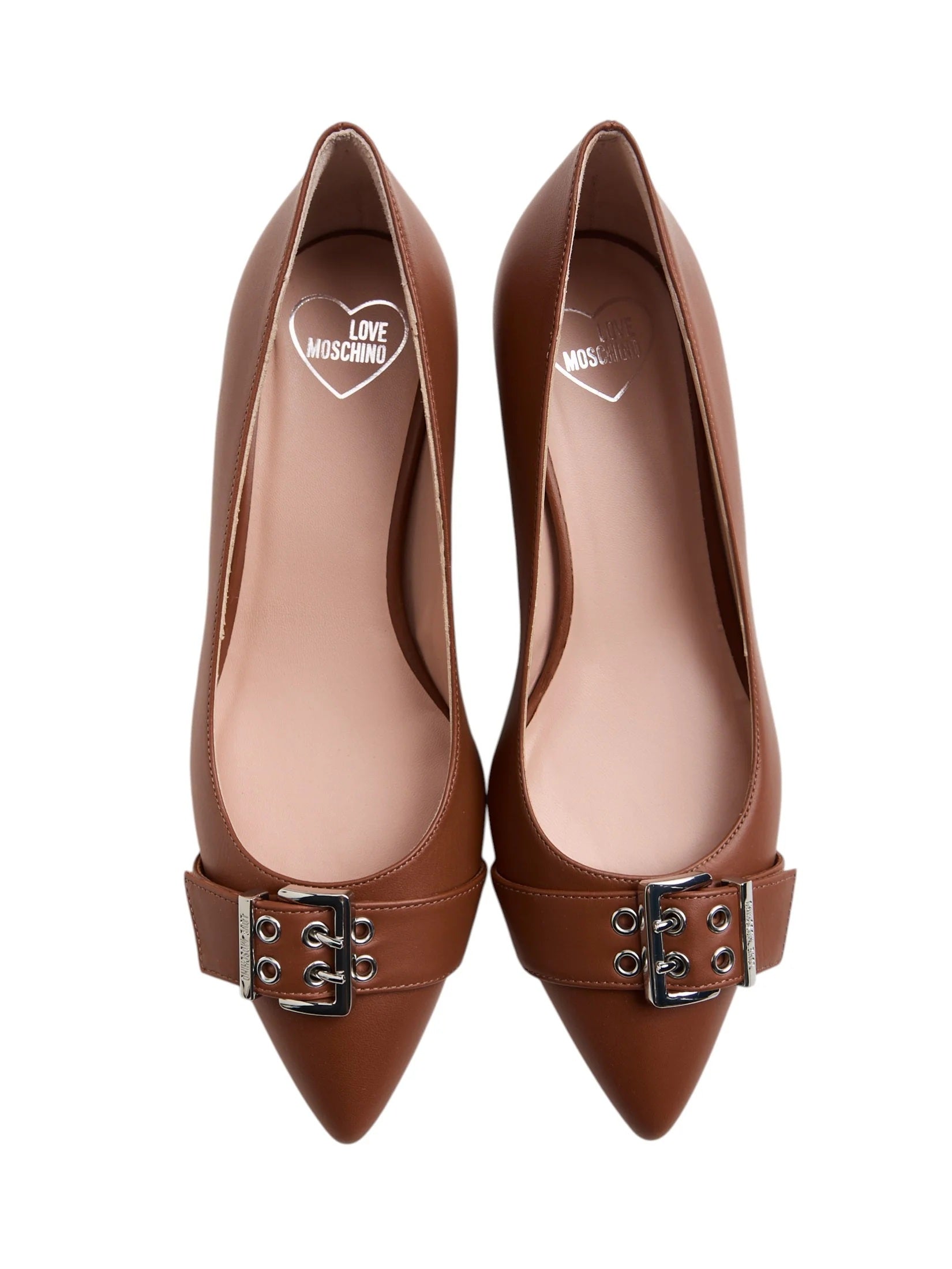 Moschino calf leather decolletè