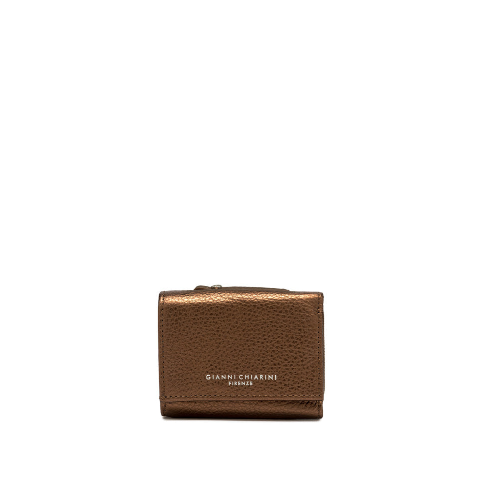 Gianni Chiarini Laminated Dollar Leather Wallet