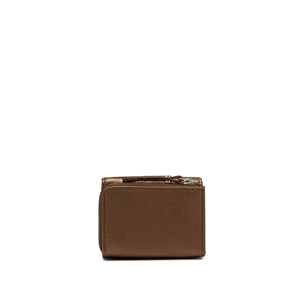 Gianni Chiarini Laminated Dollar Leather Wallet
