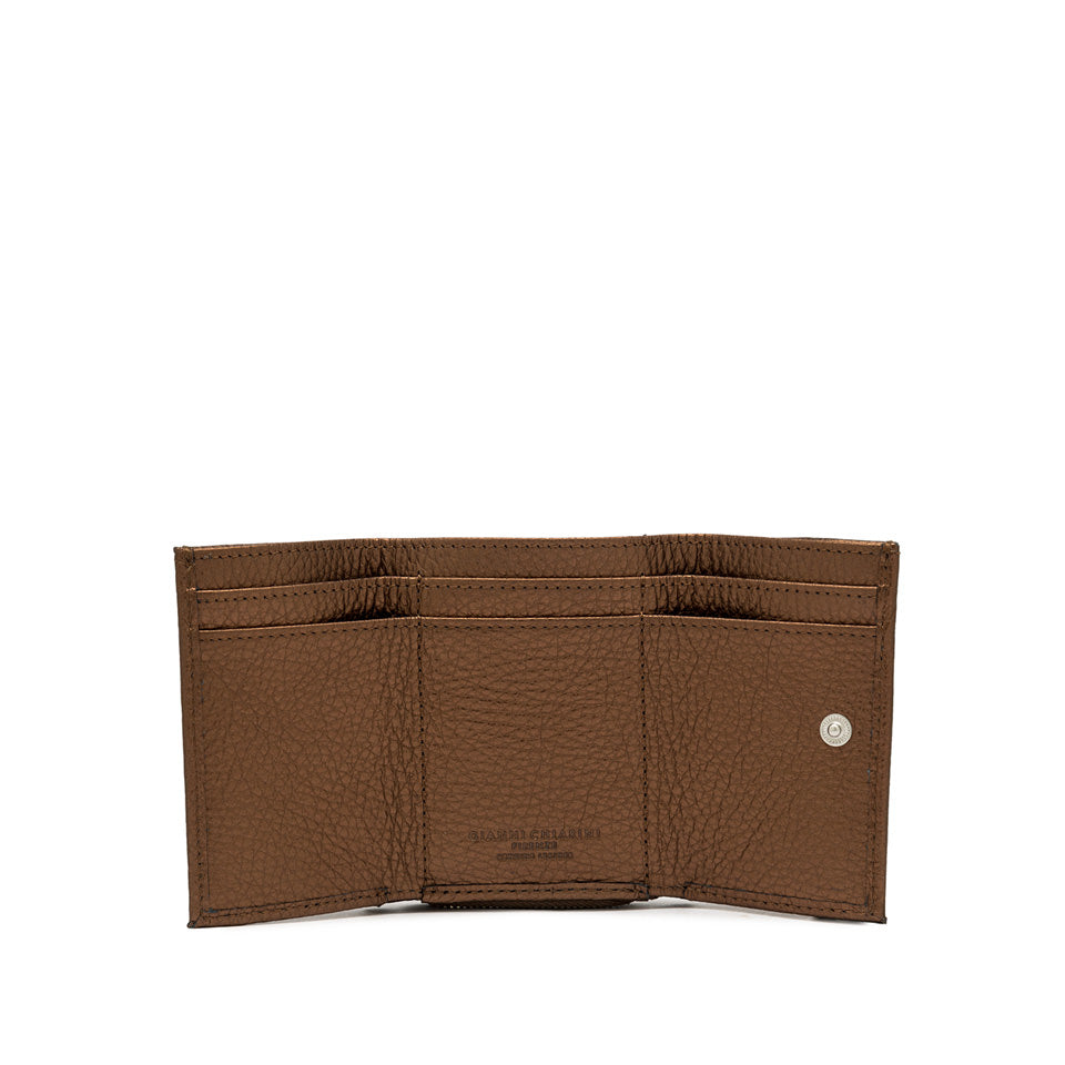 Gianni Chiarini Laminated Dollar Leather Wallet