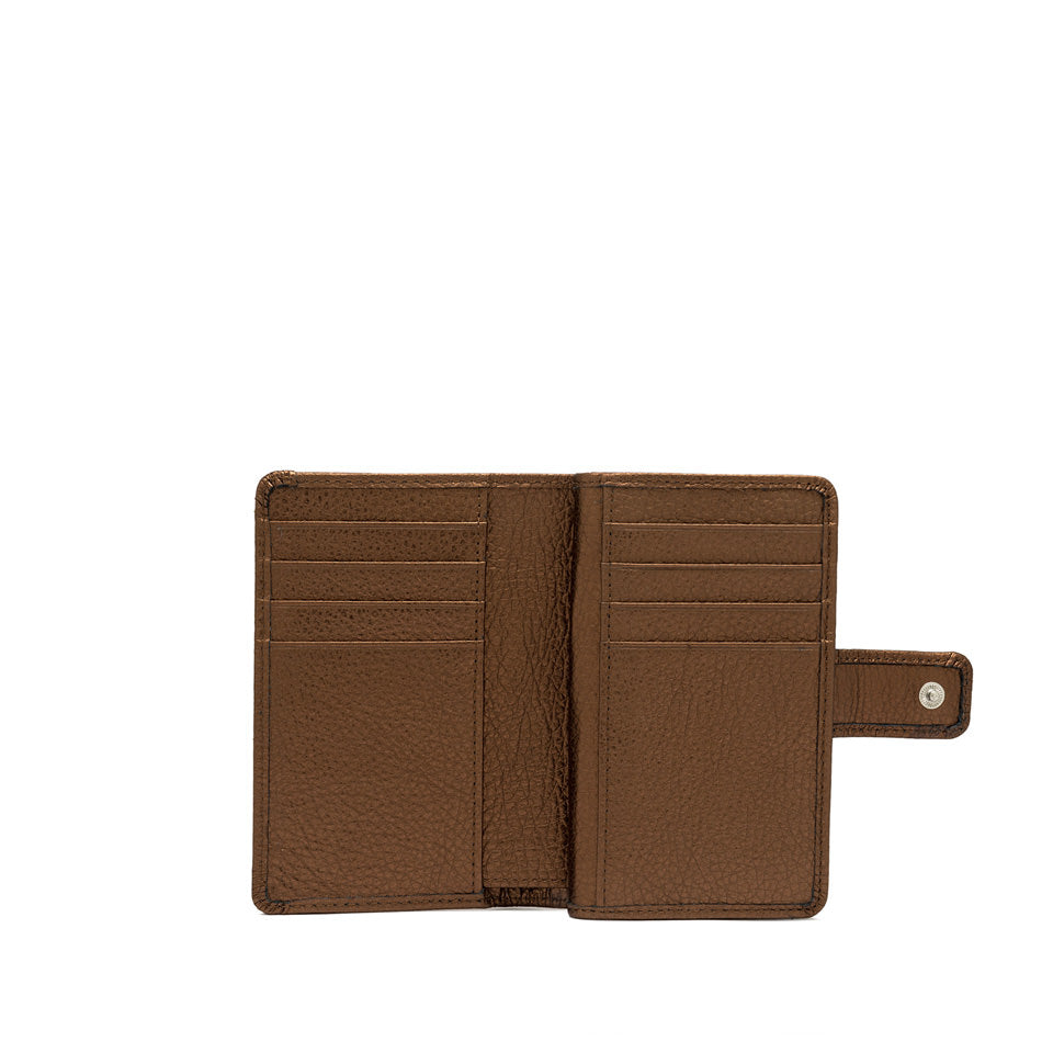 Gianni Chiarini Laminated Dollar Leather Wallet