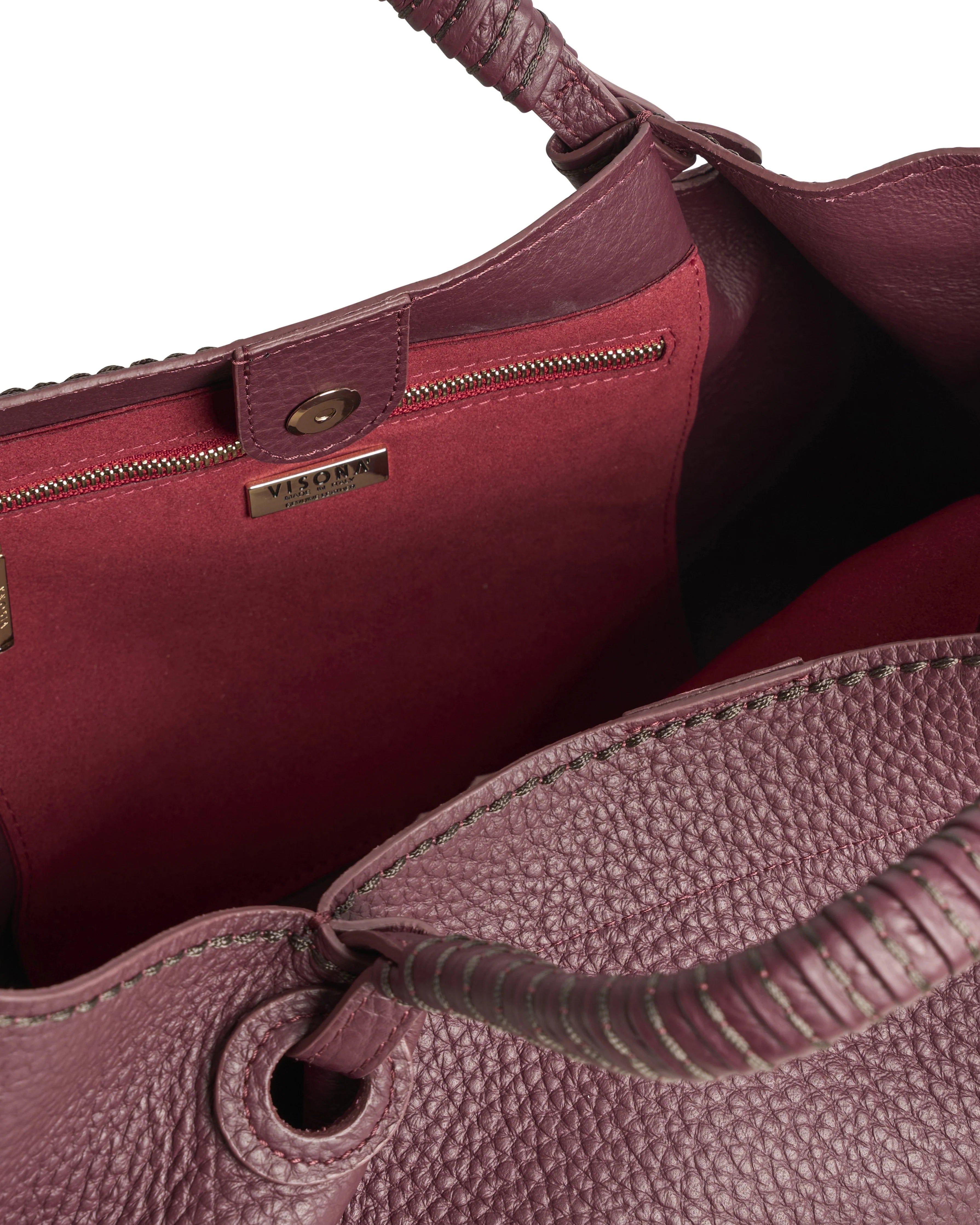 Plinio Visonà Mia leather handbag
