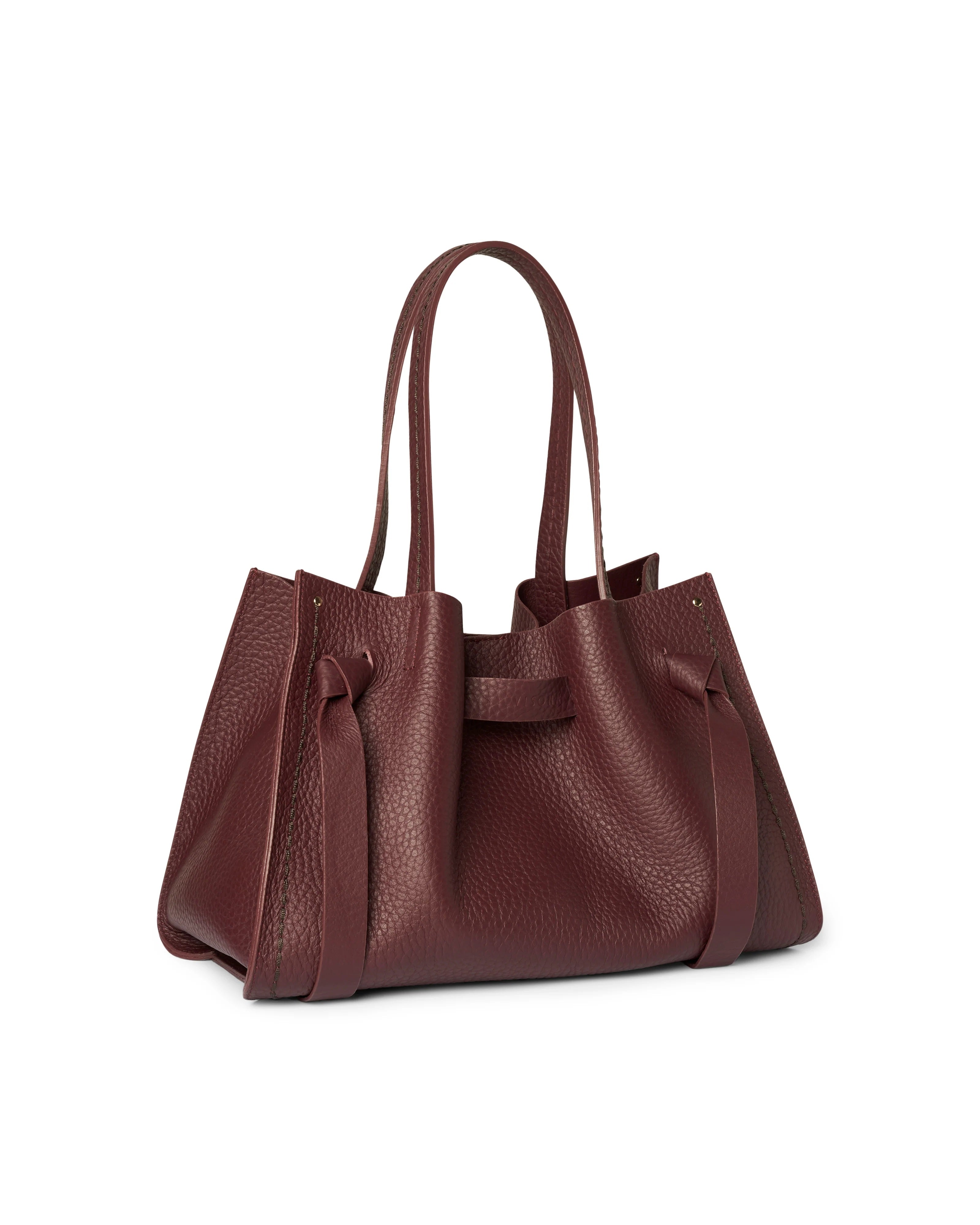 Plinio Visonà Vittoria leather shoulder bag