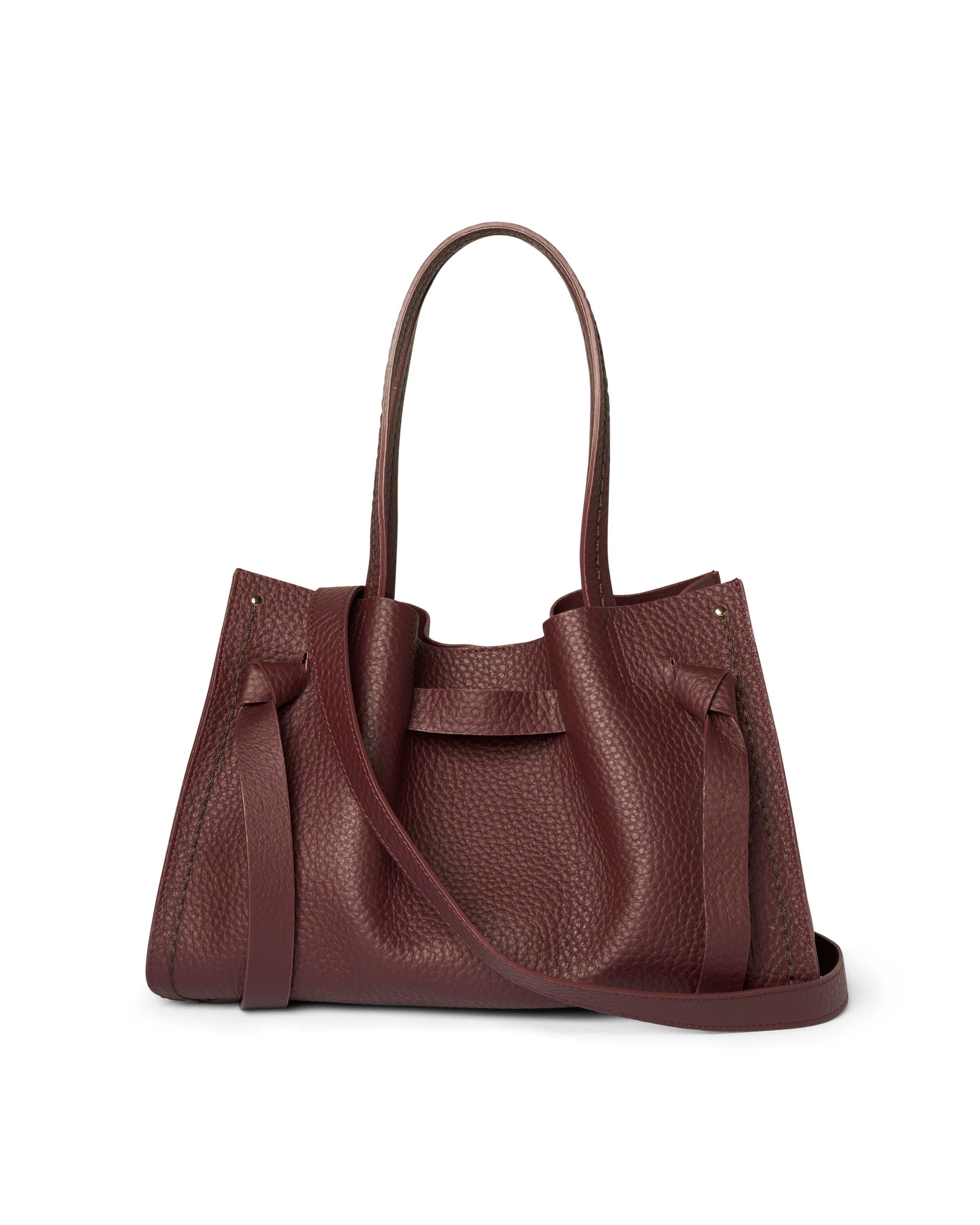 Plinio Visonà Vittoria leather shoulder bag