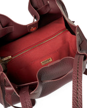 Plinio Visonà Vittoria leather shoulder bag