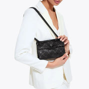Stoff-Mini-Schultertasche Kensington Kurt Geiger
