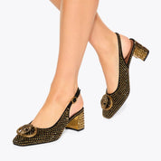 Chelsea Block Slingback Kurt Geiger