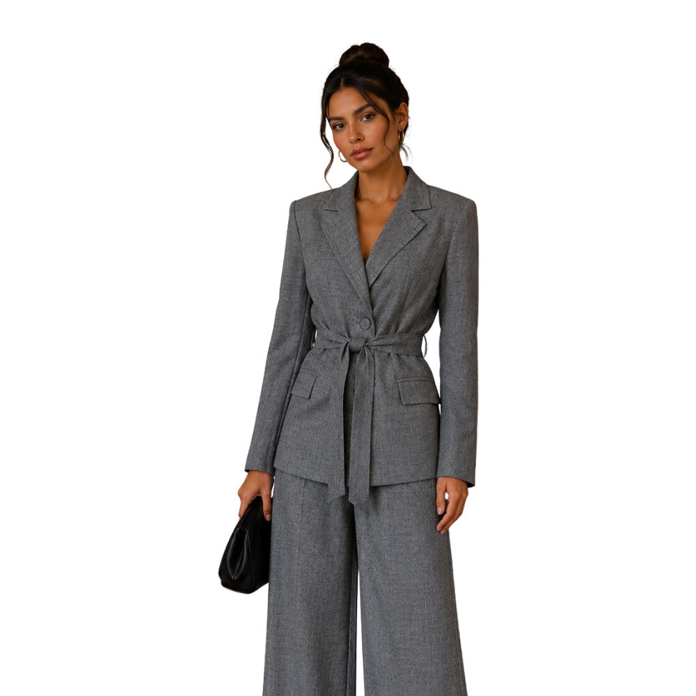 Giacca blazer con cintura Kaos
