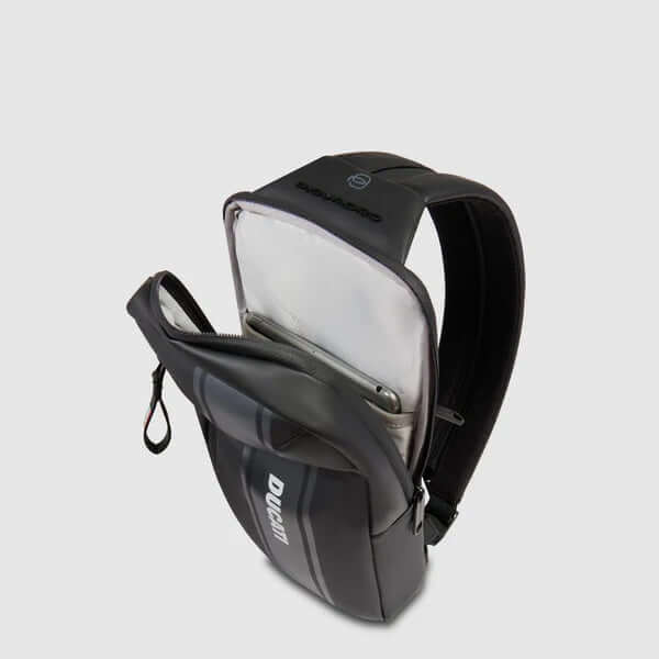 Piquadro "Piquadro x Ducati" single-shoulder backpack