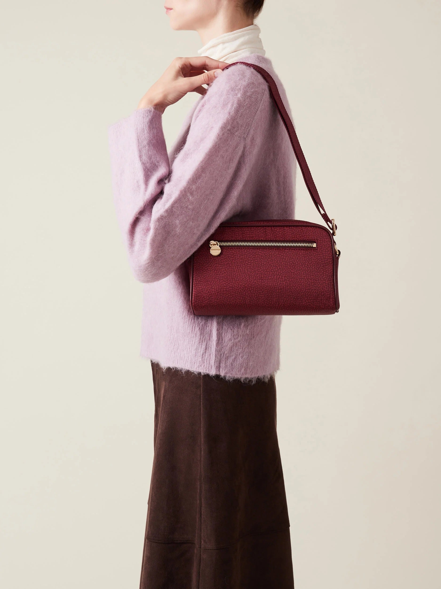 Camera Case Small Eco Line Borbonese - MYLILLY