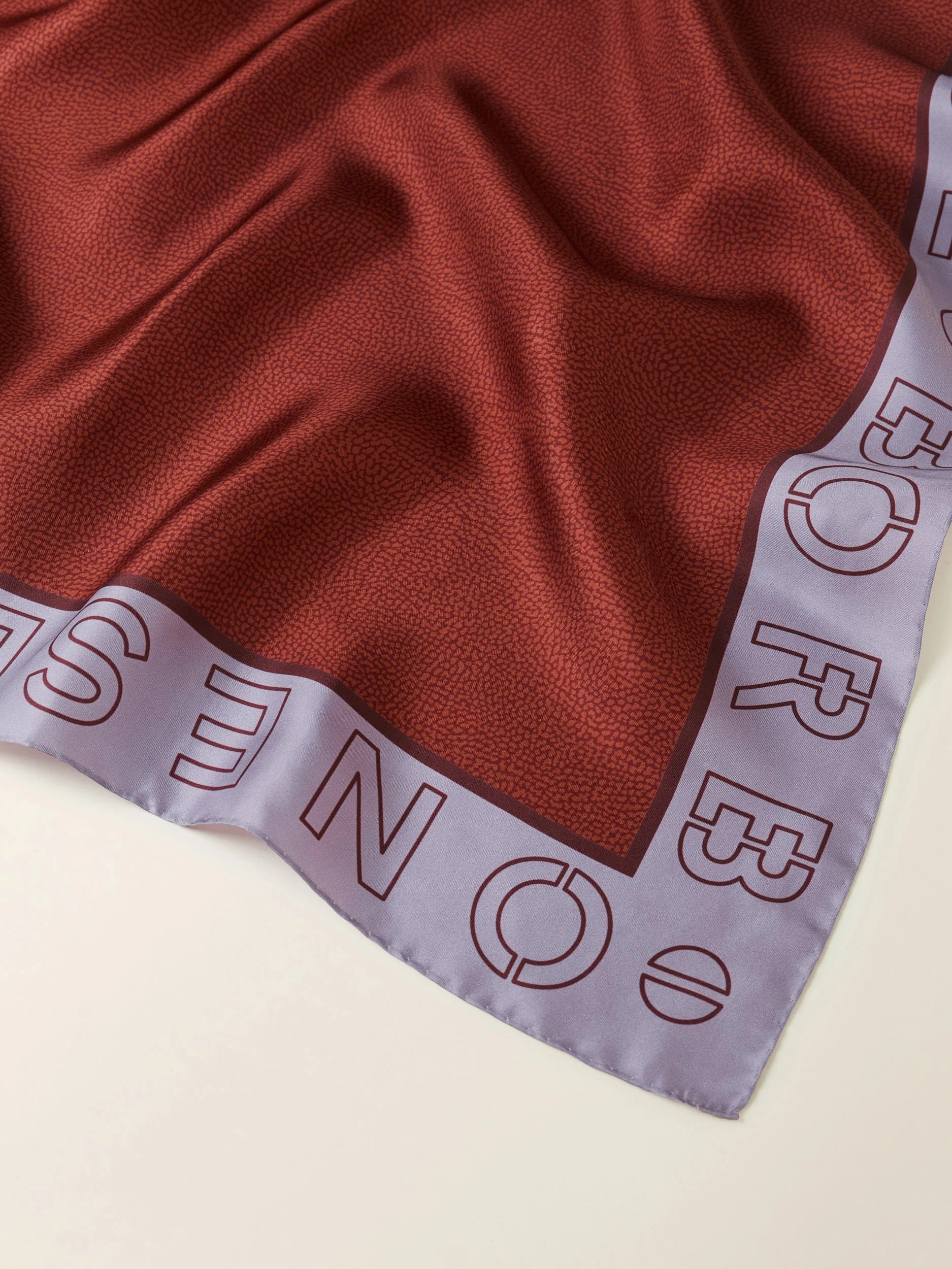Foulard Op Logo Outline Borbonese