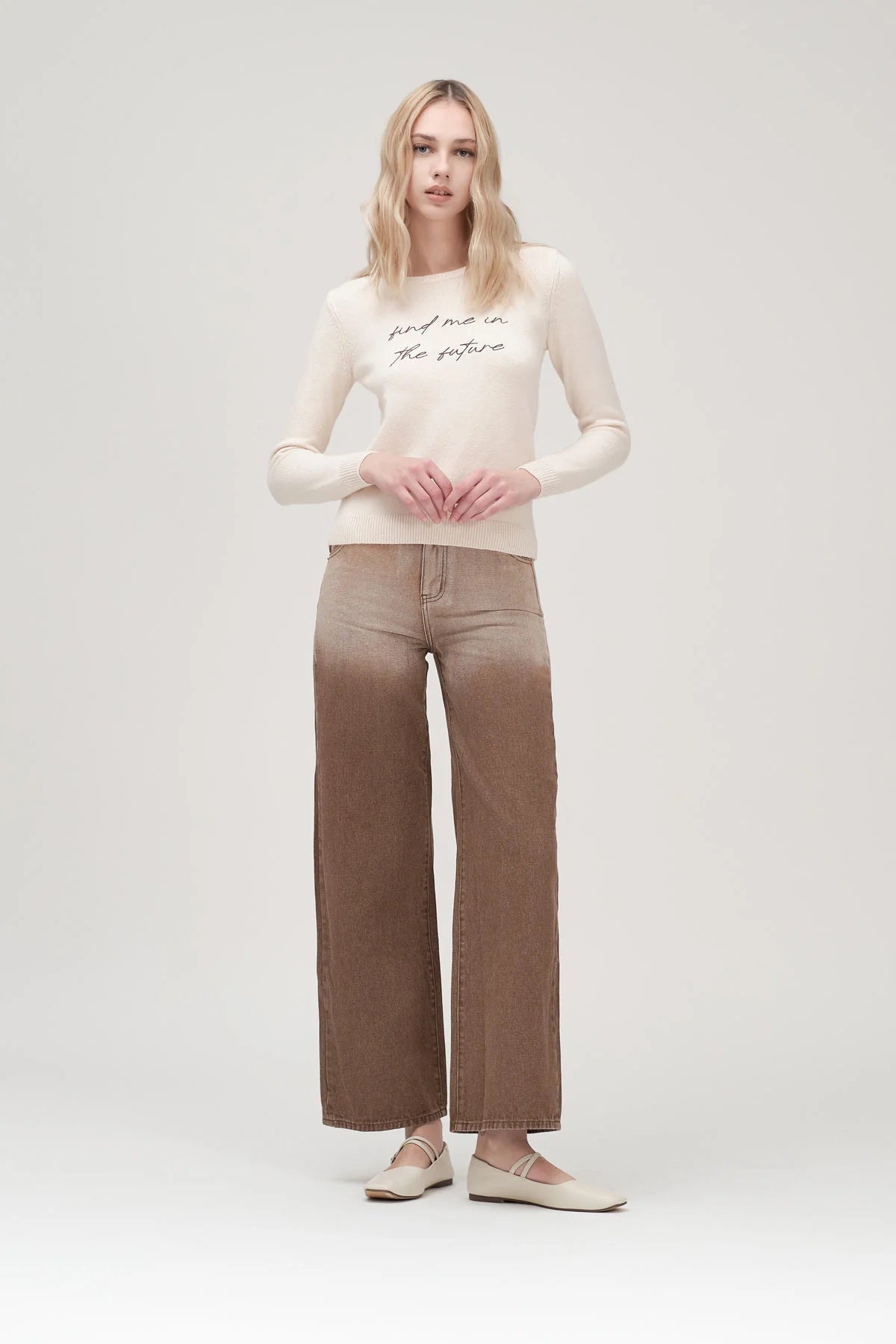 Jeans Alma White Wise