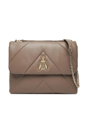 Borsa a spalla Fly Padded in pelle Patrizia Pepe