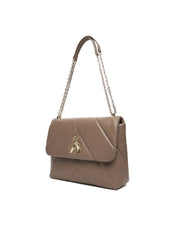 Borsa a spalla Fly Padded in pelle Patrizia Pepe