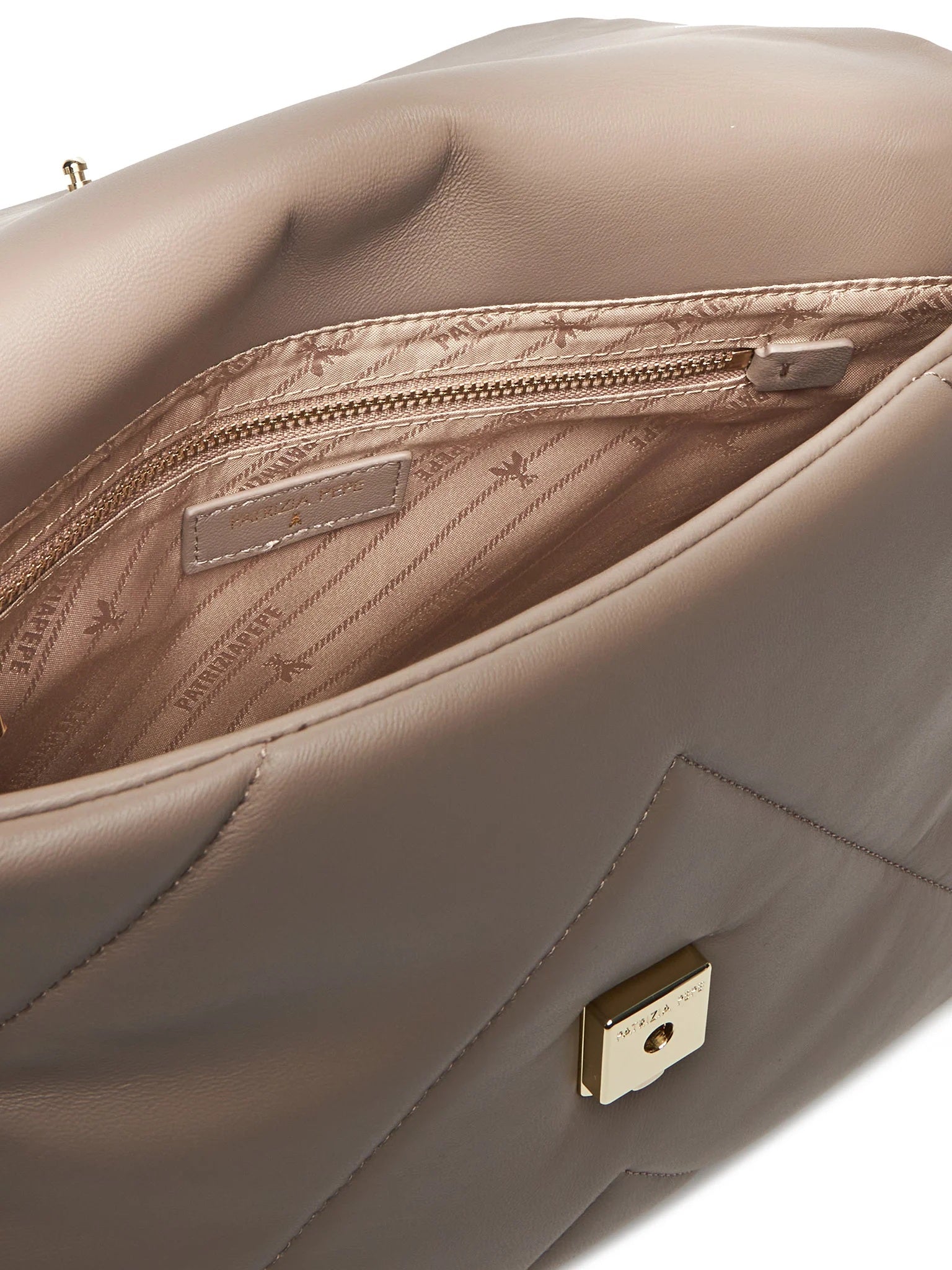 Borsa a spalla Fly Padded in pelle Patrizia Pepe