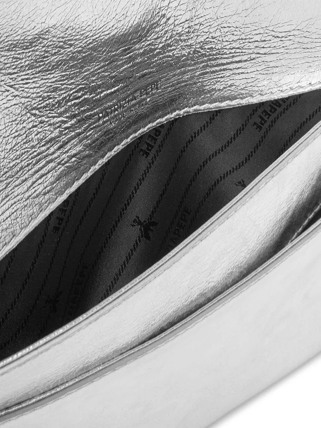Patrizia Pepe Fly Leather Clutch
