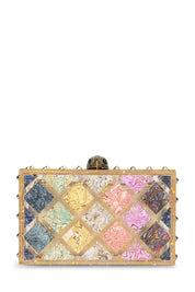 Crystal Quilt Box Clutch Kurt Geiger - MYLILLY