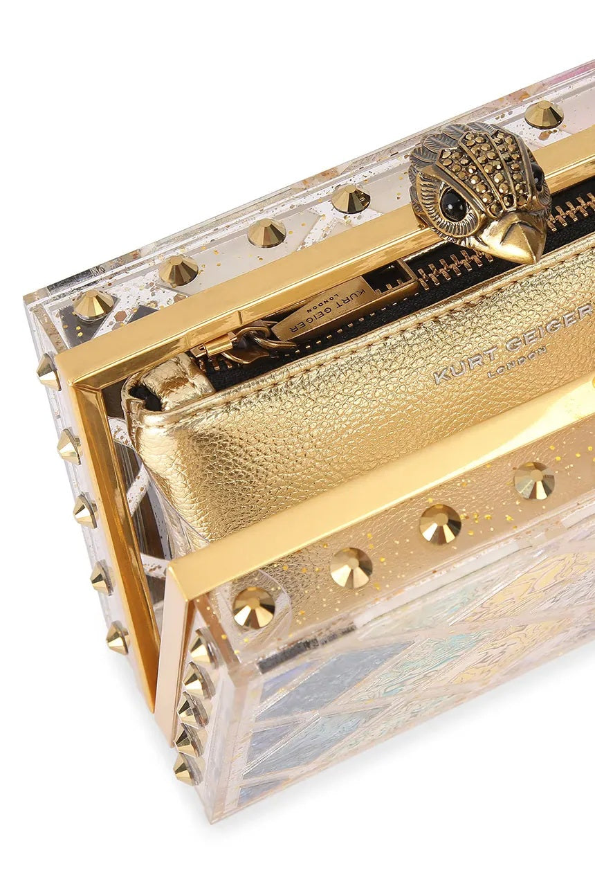 Crystal Quilt Box Clutch Kurt Geiger - MYLILLY