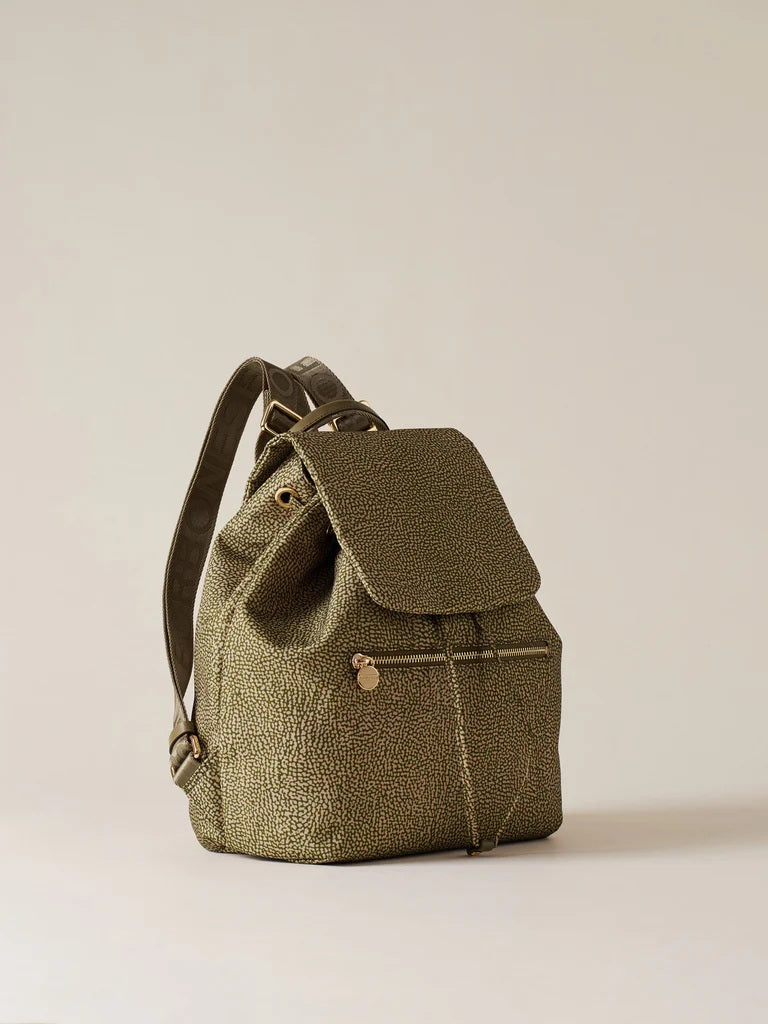 Borbonese Medium Eco Line Backpack