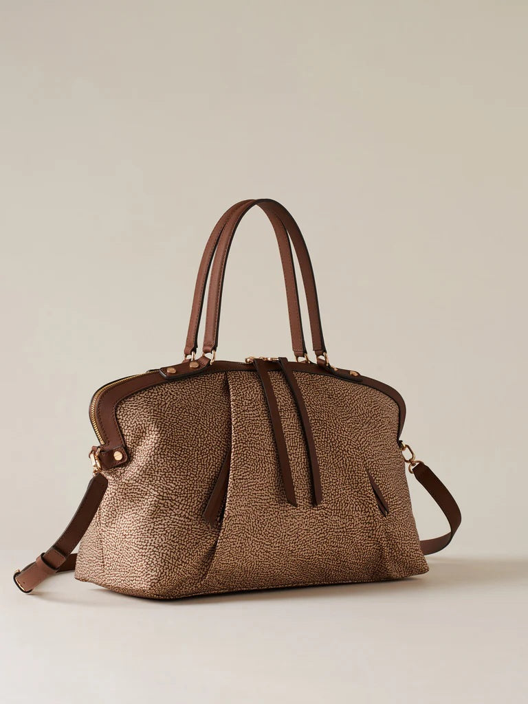 Borbonese Medium Frame Shopping Bag