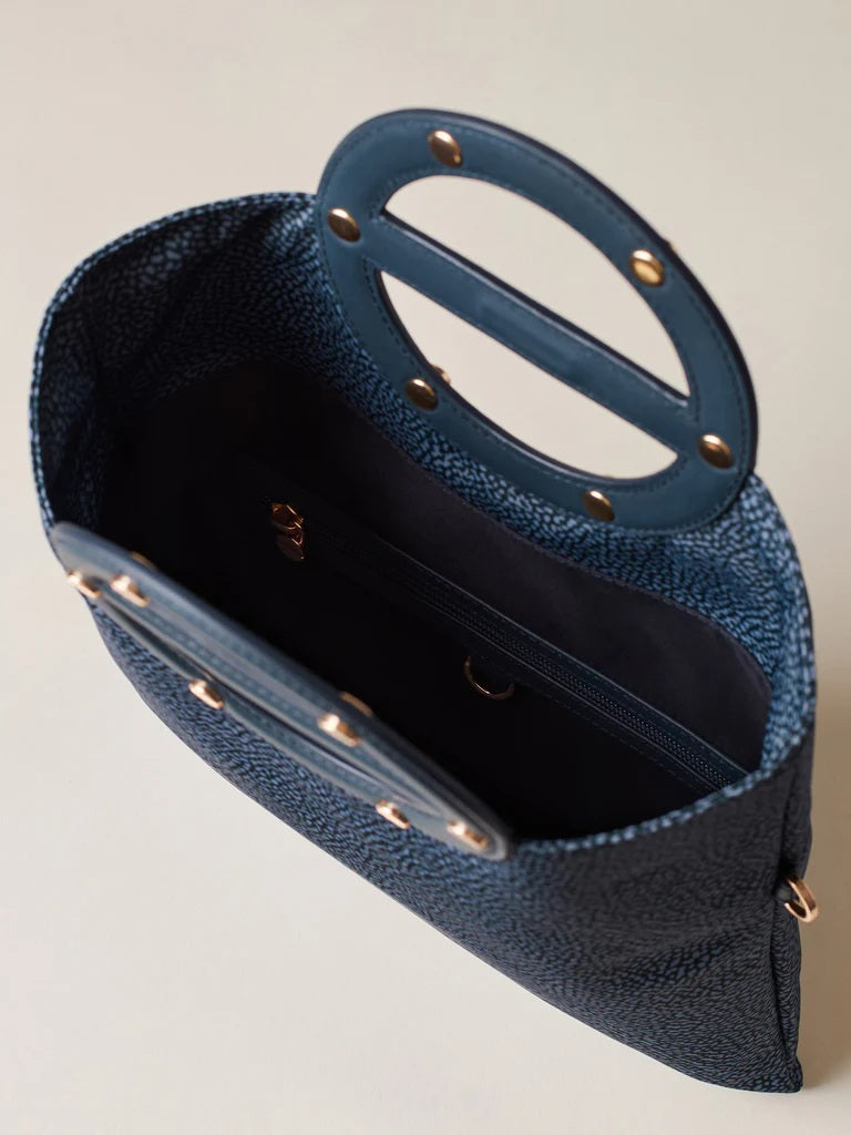 Borsa a spalla Vis a Vis Small Borbonese