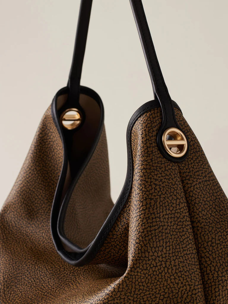 Borsa Hobo Medium Flight Borbonese - MYLILLY