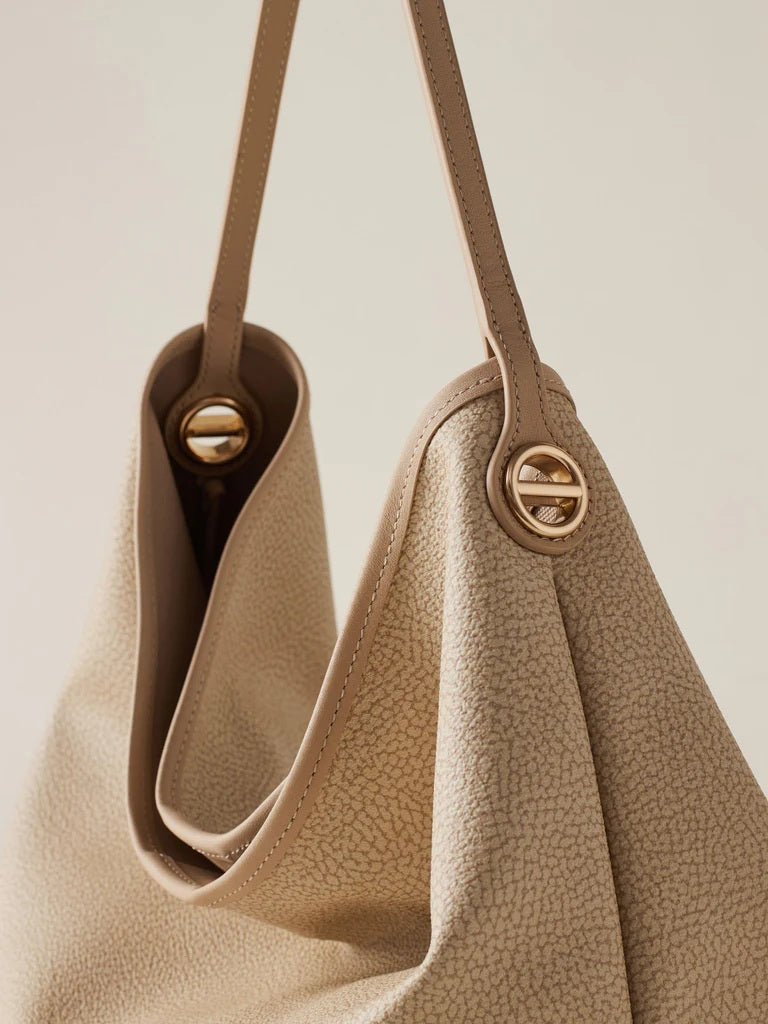 Borsa Hobo Medium Flight Borbonese - MYLILLY