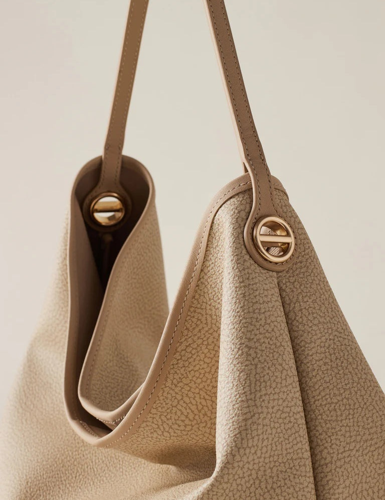 Borsa Hobo Medium Flight Borbonese - MYLILLY