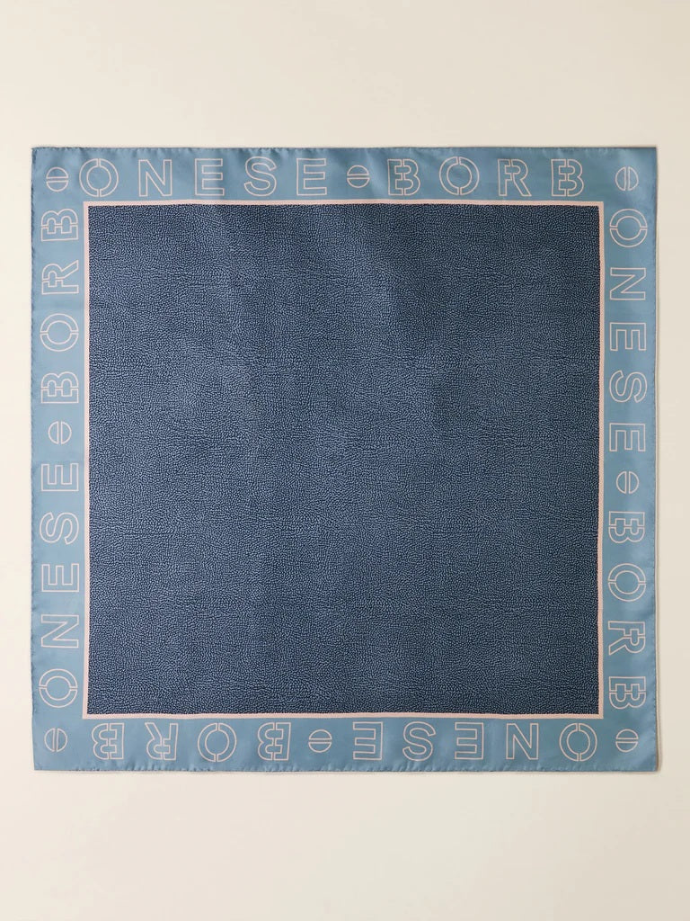 Foulard Op Logo Outline Borbonese