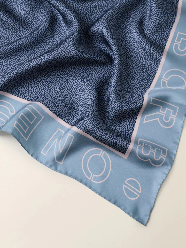 Foulard Op Logo Outline Borbonese