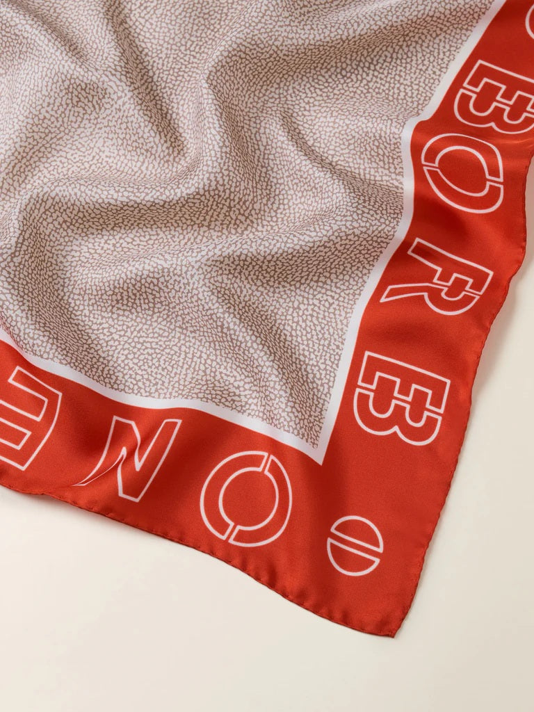 Foulard Op Logo Outline Borbonese