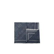 Stola Logo Outline Jacquard Borbonese